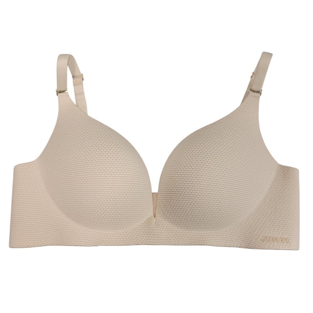 Jason Wu Everyday Wire Free Bra 34C Pale Beige Convertible Straps
